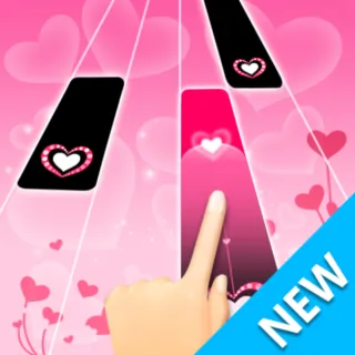 Magic Pink Tiles 3: Piano Game