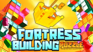 Fortress Building Puzzle - Galaxy Cube Tower Simulator Game