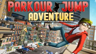 Parkour Jump Adventure - Simulator Stunt Tycoon Escape Kid Super Hero World Games