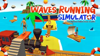 Waves Running Simulator - Surfing Hyper Runner Casual 3D Games