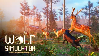 Wolf Simulator: RPG Survival Animal Battle