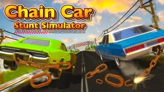 Chain Car Stunt Simulator - 3D Extreme Highway Car Driving Games