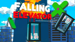 Falling Elevator - Hyper Casual Demolish Escape Survival Game