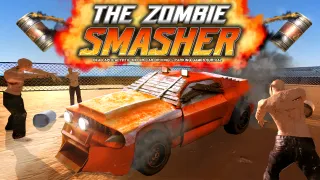 The Zombie Smasher - Dead Apocalyptic Killer Car Driving & Parking Games Survival