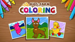 KIDS: FARM COLORING