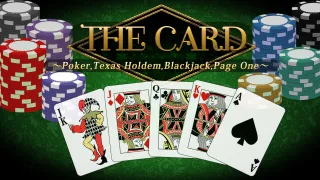 THE Card: Poker Texas hold 'em Blackjack and Page One