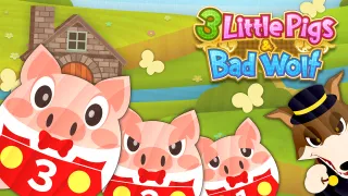 3 Little Pigs & Bad Wolf