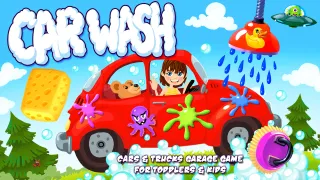 Car Wash Cars & Trucks Garage Game for Toddlers & Kids