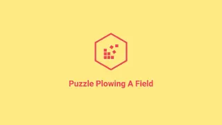 Puzzle Plowing A Field