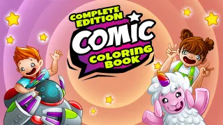 Comic Coloring Book