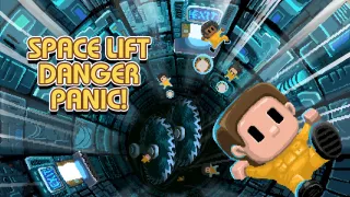 Space Lift Danger Panic!