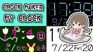 Clock Maker: My Clock - ver. digital with timer