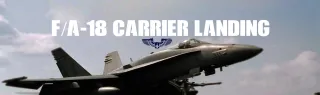 F A-18 Carrier Landing