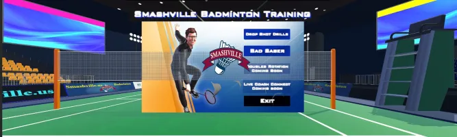 Smashville VR Badminton Training