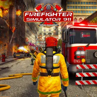 Firefighter Simulator 911: Car Fire Truck Driver