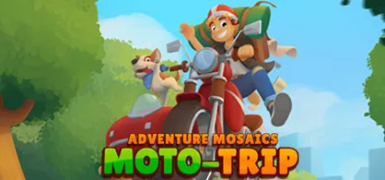 Adventure Mosaics. Moto-Trip