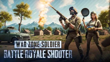 War Zone Soldier: Battle Royale Shooter