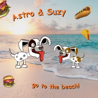 Astro & Suzy Go to the Beach