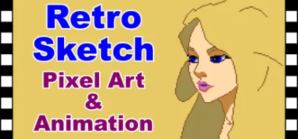 Retro Sketch - Pixel Art & Animation