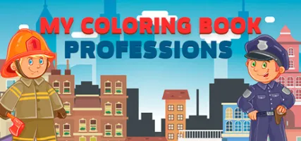 My Coloring Book: Professions