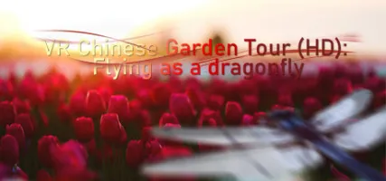 VR Chinese Garden Tour HD: Flying as a dragonfly