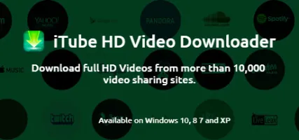 iTube HD Video Downloader - Download videos from 10000 sites 3X Faster Download Speed Download Entire Playlist Record Online Video.