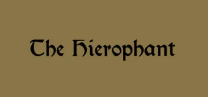 The Hierophant