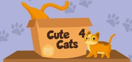 1001 Jigsaw. Cute Cats 4