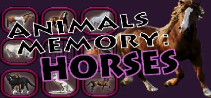 Animals Memory: Horses