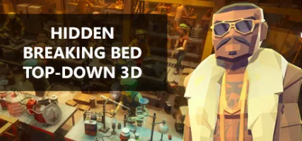 Hidden Breaking Bed Top-Down 3D