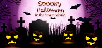 Spooky Halloween in the Voxel World Remake