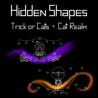 Hidden Shapes: Cat Realm Trick or Cats