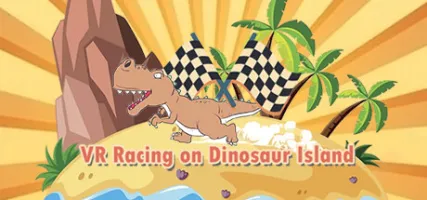 VR Racing on Dinosaur Island