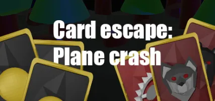 Card escape: Plane crash