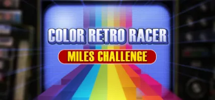 FIRST STEAM GAME VHS - COLOR RETRO RACER: MILES CHALLENGE