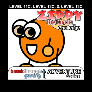 Zippy the Circle Challenge Level 11C Level 12C and Level 13C