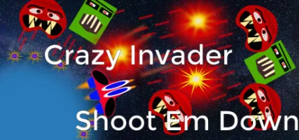 Crazy Invader ShootEm Down