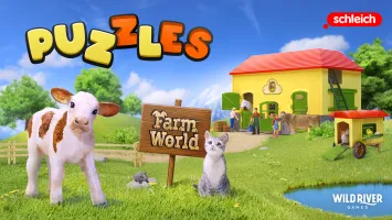 schleich Puzzles FARM WORLD