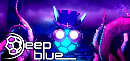 Deep Blue 3D Maze in Space