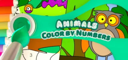 Color by Numbers - Animals