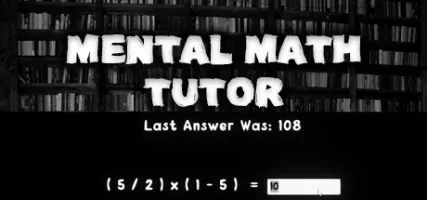 Mental Math Tutor