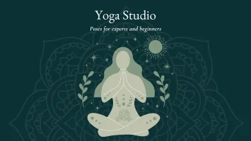 Yoga Studio: Poses for experts and beginners