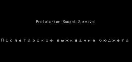 Proletarian Budget Survival