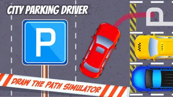 City Parking Driver: Draw The Path Simulator