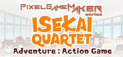 Pixel Game Maker Series ISEKAI QUARTET Adventure Action Game