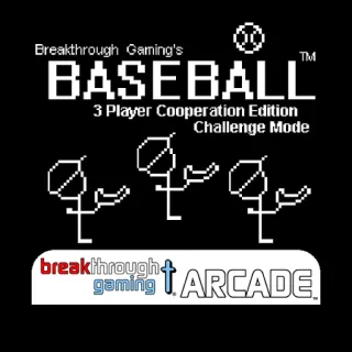 Baseball 3 Player Challenge Mode - Breakthrough Gaming Arcade