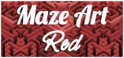 Maze Art: Red