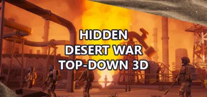 Hidden Desert War Top-Down 3D