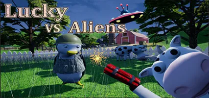 Lucky VS Aliens