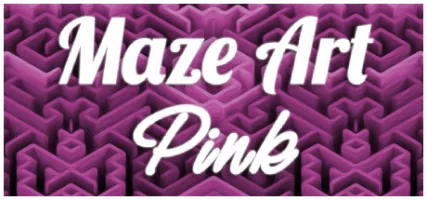 Maze Art: Pink